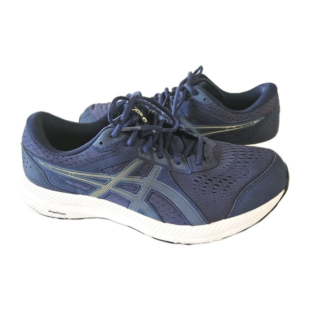 ASICS Men's Navy Blue Running Shoes Size 11 XW Extra Wide - Picture 4 of 6